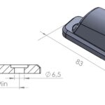Puig Adapter Rear Mirror Right Retr.Hi-Tech I,Ii,Iii