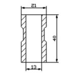 Puig Adapter Rear Mirror Hi-Tech Iv/Mp/Tracker Sportst