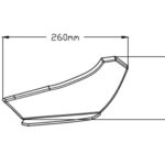 Puig Kit Of Wings For Honda Cbr1000Rr 17'- C/Black