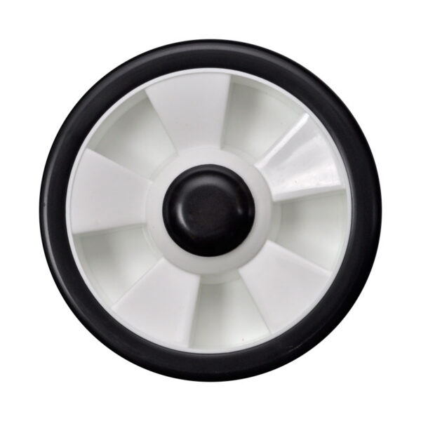 Archer Wheel 7" Universal Plastic Inc. sleeves 1/2" 3/8" 9/16