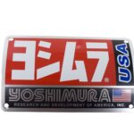 Yoshimura MUFFLER NAME BADGE FOR MINI BIKE MUFFLER