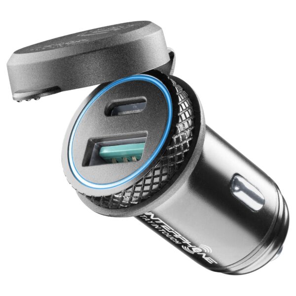 Interphone USB adapter for cigarette lighter USB-A&C