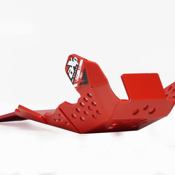 AXP Xtrem HDPE Skid Plate Red Honda CRF250R/CRF250RX/CRF300RX 22-
