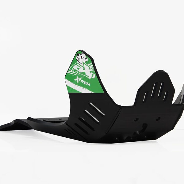 AXP Xtrem HDPE Skid Plate Black Kawasaki KX450/KX450X 19-23