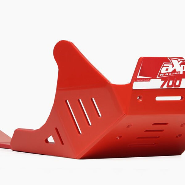 AXP Adventure Skid Plate HDPE 8mm Red Gas-Gas ES700/SM700 21-25