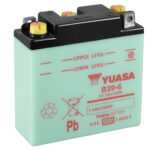 Yuasa Battery, B39-6 (dc) 6V no acid included