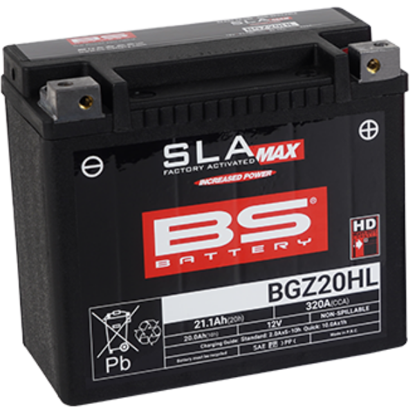 BS Battery BGZ20HL (FA) SLA MAX - Sealed & Activated