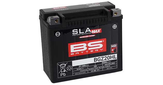 BS Battery BGZ20HL (FA) SLA MAX - Sealed & Activated