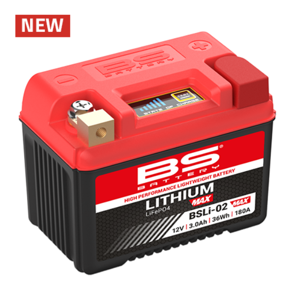 BS Battery BSLI-02 MAX Lithiumbattery