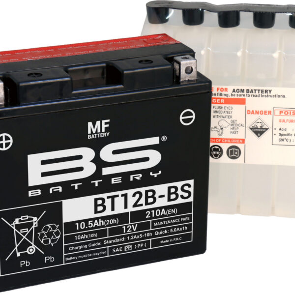BS Battery BT12B-BS MF (cp) Maintenance Free