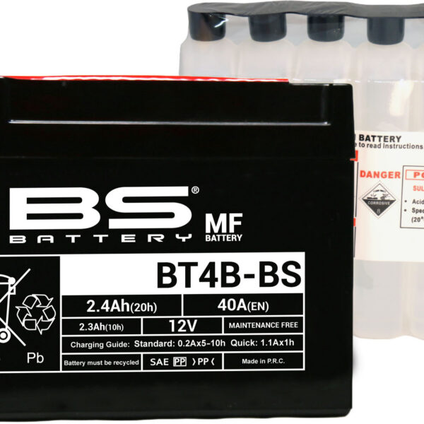 BS Battery BT4B-BS MF (cp) Maintenance Free