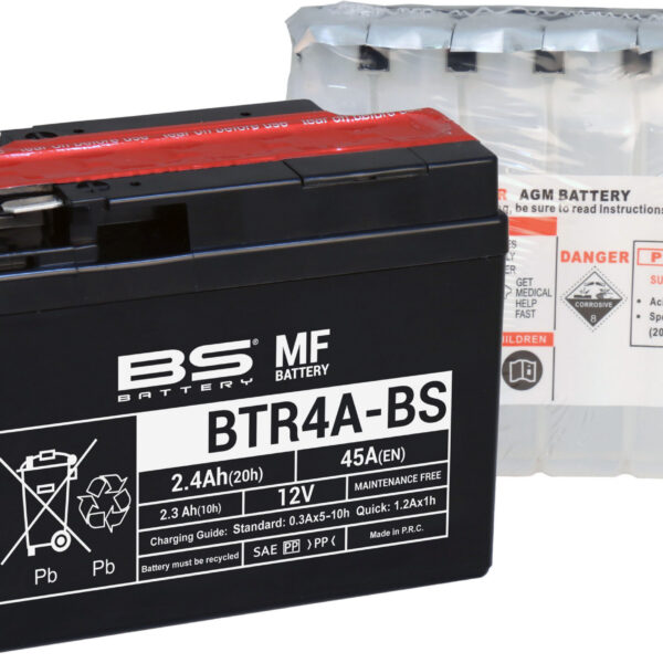 BS Battery BTR4A-BS MF (cp) Maintenance Free