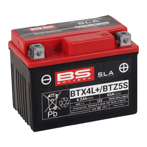 BS Battery BTX4L+/BTZ5S (FA) SLA - Sealed & Activated