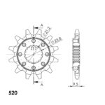 Supersprox / JT Front sprocket 284.14 SC