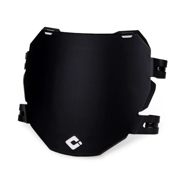 ODI DH E-MTB Number Plate for use with Triple-Crown Forks - Black