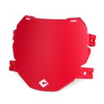 ODI DH E-MTB Number Plate for use with Triple-Crown Forks - Red