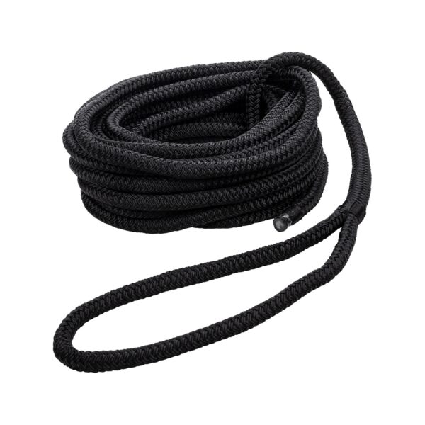 Qvarken Mooring Rope Dockline with eye 14mm 6m black