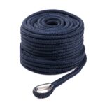 Qvarken Anchor Rope Dockline with thimble 12mm 35m navy