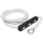 Qvarken Mooring Rope Dockline with compensator 12mm 4m white