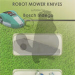 Eurogarden Blade set, (9pcs), Bosch Indego