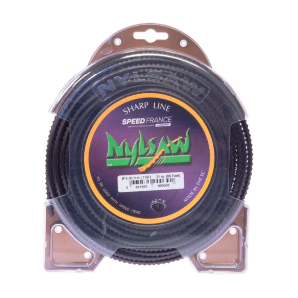 Speed-France Trimmer line Nylsaw Sawtooth Ø 4.5mm x 16m