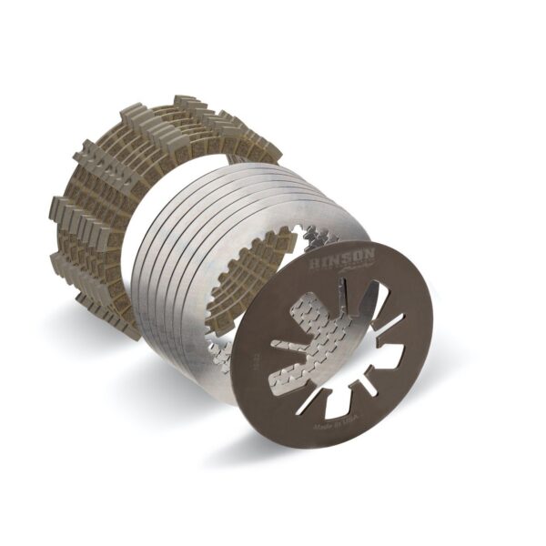 Hinson FSC Clutch Plate & Spring Kit KXF450 '21-'25 (Single Spring)