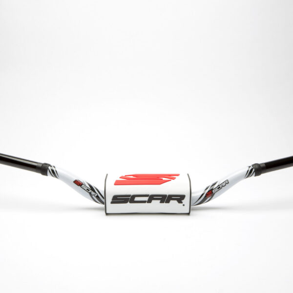 Scar Handlebar O² COLOR Ø28,6 (1 1/8”) - McGrath/Short Ktm - WHITE Bar - WHITE B