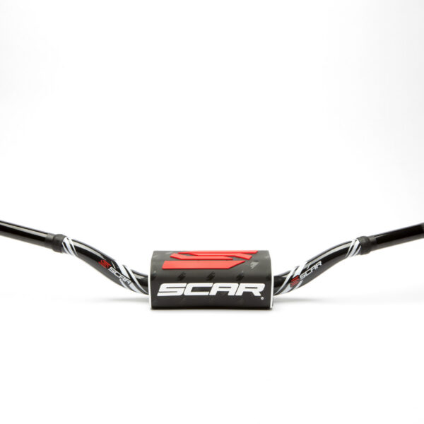 Scar Handlebar O² COLOR Ø28,6 (1 1/8”) - 65/85 Low Mini - BLACK Bar - BLACK Bar