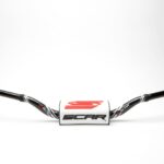 Scar Handlebar O² COLOR Ø28,6 (1 1/8) - McGrath/Short Ktm - BLACK Bar - WHITE B