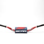 Scar Handlebar O² COLOR Ø28,6 (1 1/8”) - McGrath/Short Ktm - RED Bar - DARK BLUE