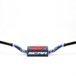 Scar Handlebar O² COLOR Ø28,6 (1 1/8) - HIGH - BLUE Bar - DARK BLUE Bar pad