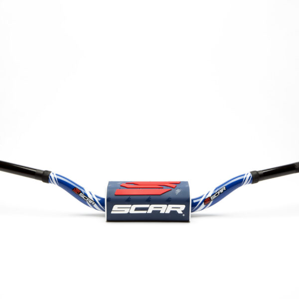 Scar Handlebar O² COLOR Ø28,6 (1 1/8”) - Yamaha YZ/YZF -  BLUE Bar - DARK BLUE B