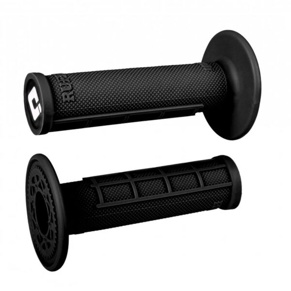 ODI Glue-On Grip Half-Waffle MX Single-Ply (Ruffian) Black