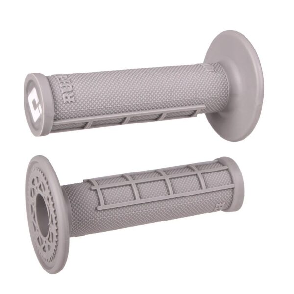 ODI Glue-On Grip Half-Waffle MX Single-Ply (Ruffian) Grey-Soft