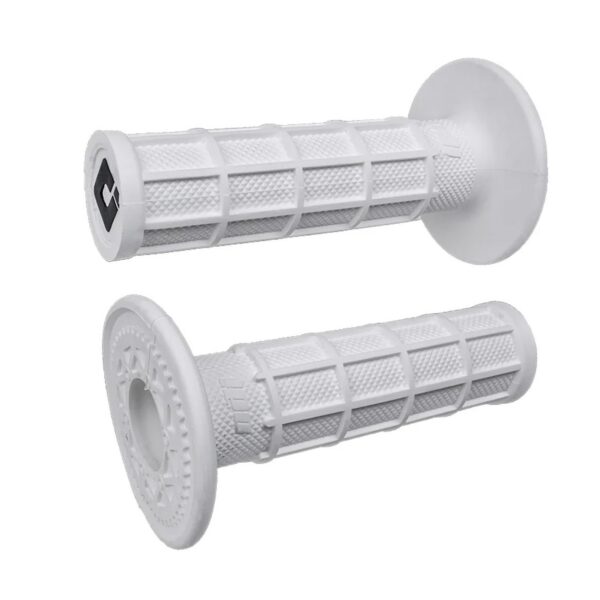 ODI Glue-On Grip Full-Waffle MX Single-Ply (Ruffian) White (Pro Soft)