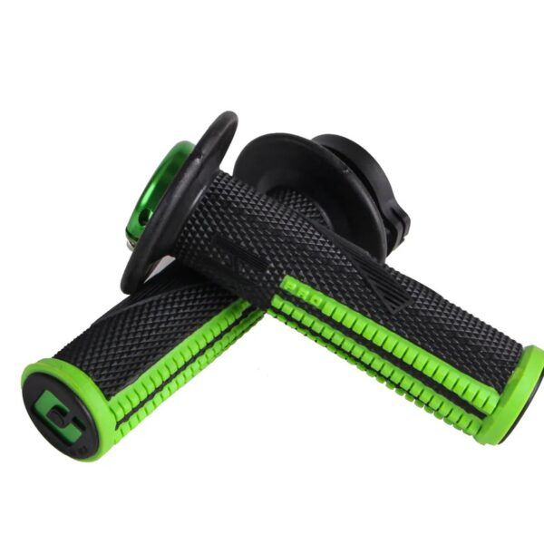 ODI EMIG PRO V2 Lock-On Grip BLACK / Green