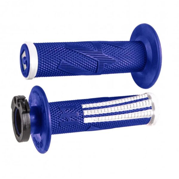 ODI EMIG PRO V2 Lock-On Grip BLUE / White