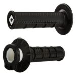 ODI Half-Waffle MX Lock-On Grip Set Black