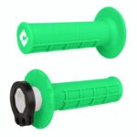 ODI Half-Waffle MX Lock-On Grip Set FLO-Green