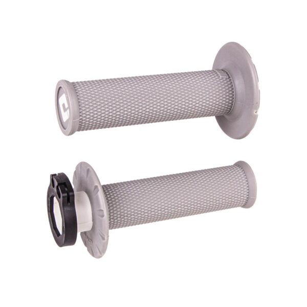 ODI No-Waffle MX V2 Lock-On Grip Grey Soft
