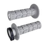 ODI ROGUE Off-Road Lock-On Grip Set Grey / Soft Compound