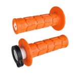 ODI ROGUE Off-Road Lock-On Grip Set Orange