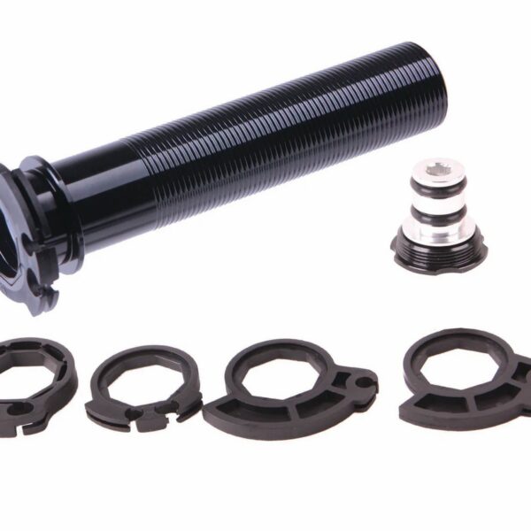 ODI Fusion PRO Alloy Throttle Tube MX 7/8" BLACK Alloy with Internal Sealed Bea