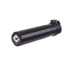 ODI Fusion Alloy Throttle Tube V-TWIN, 84+ HD Cable-Black BLACK Alloy w/Two Tef