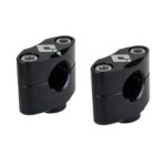 ODI PEE-WEE BAR MOUNTS MACHINED - 5/8" BLACK
