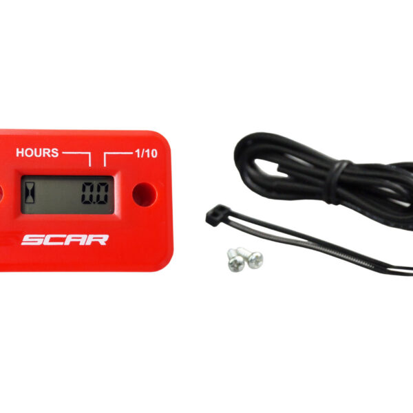Scar Hour meter Red color