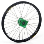 Haan Wheels Front KX250F 21- KX450 19- 21-1,60 BK Rim Green Hub
