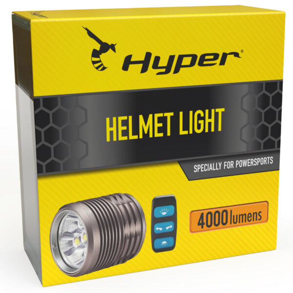 Hyper 4000 Helmet light
