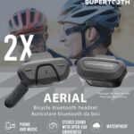 Interphone Aerial bicycle BT headset Twin Pack