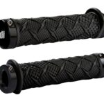ODI ATV DUAL LOCK-ON GRIPS X-Treme Grip Black w/Black Clamps